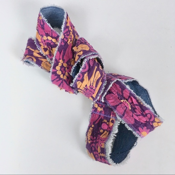 Yoga Mat Sling Strap Carrier, Boho, One Of A Kind - Picture 5 of 7